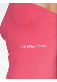 Calvin Klein Jeans Sukienka codzienna J20J220757 Różowy Slim Fit. Okazja: na co dzień. Kolor: różowy. Materiał: syntetyk. Typ sukienki: proste. Styl: casual
