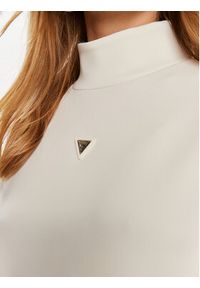 Guess Bluza Olympe V4YQ05 KCAY2 Beżowy Regular Fit. Kolor: beżowy. Materiał: syntetyk #3