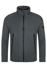 GLENMUIR - Męski Sportowy Sweter Loap Gaelmar 2XL - Komfort i Ciepło. Kolor: szary