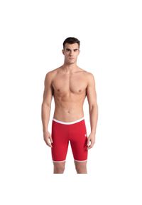 Spodenki Treningowe Arena Icons Swim Jammer Solid. Kolor: czerwony