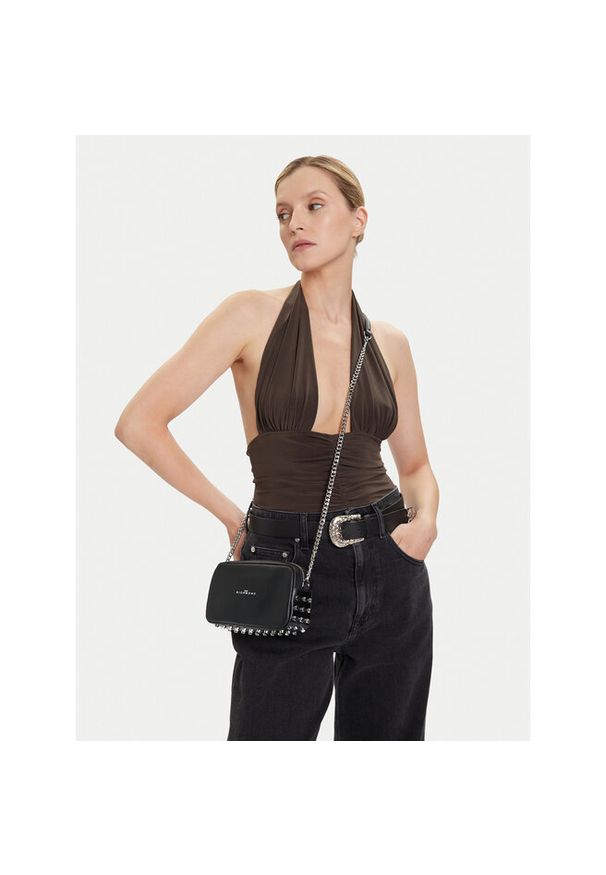 Torebka John Richmond. Kolor: czarny