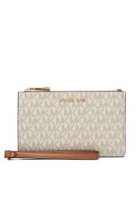 MICHAEL Michael Kors Portfel 32F1GJ6W4B Kremowy. Kolor: kremowy. Materiał: skóra #1