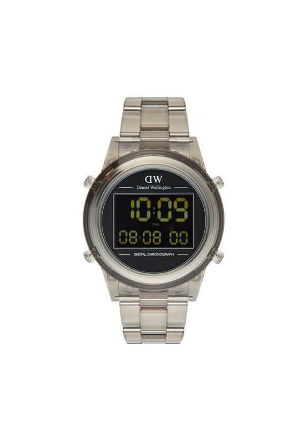 Daniel Wellington Zegarek DW00100766 Szary. Kolor: szary. Materiał: syntetyk