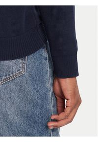 Tommy Jeans Sweter DM0DM21787 Granatowy Regular Fit. Kolor: niebieski. Materiał: bawełna #4