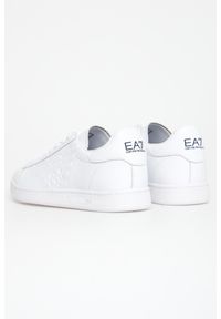 EA7 Emporio Armani - Sneakersy męskie skórzane EA7 EMPORIO ARMANI. Materiał: skóra #3