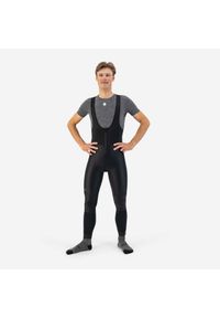 ROGELLI - Spodnie rowerowe męskie Rogelli Deep Winter, mocno ocieplane. Kolor: czarny. Sport: kolarstwo #1