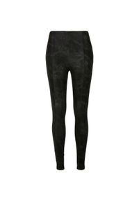 Spodnie damskie Urban Classics ze spranej sztucznej skóry. Kolor: czarny. Materiał: skóra. Długość: długie #1