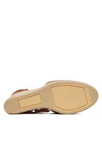 Castañer Espadryle Cora 026131-2000 Brązowy. Kolor: brązowy. Materiał: materiał #5