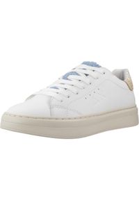 Buty SUN68 GRACE TEDDY Biały. Kolor: biały. Materiał: tkanina, skóra. Styl: sportowy #1