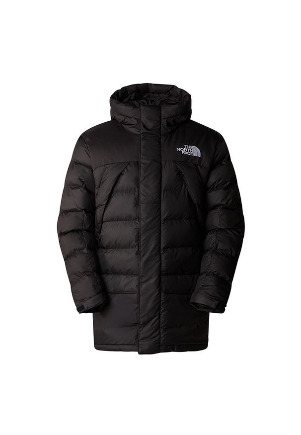 Kurtka The North Face Limbara Insulated Parka 0A89G3JK31 - czarne. Kolor: czarny. Materiał: syntetyk, materiał, poliester. Sezon: zima. Styl: klasyczny