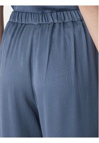 Marella Spodnie materiałowe Robinia2 2615131281 Granatowy Straight Fit. Kolor: niebieski. Materiał: wiskoza #4