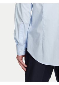 TOMMY HILFIGER - Tommy Hilfiger Koszula MW0MW38347 Błękitny Slim Fit. Kolor: niebieski. Materiał: bawełna #4