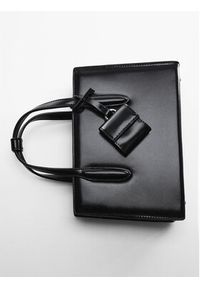 mango - Mango Torebka Antia 57002514 Czarny. Kolor: czarny. Materiał: skórzane #2