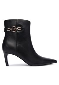 Guess Botki FLFPAI LEA10 Czarny. Kolor: czarny. Materiał: skóra #1