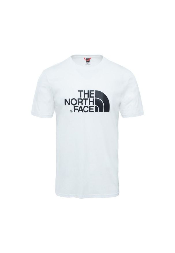 Koszulka The North Face M Easy Tee męska. Kolor: biały. Sport: turystyka piesza