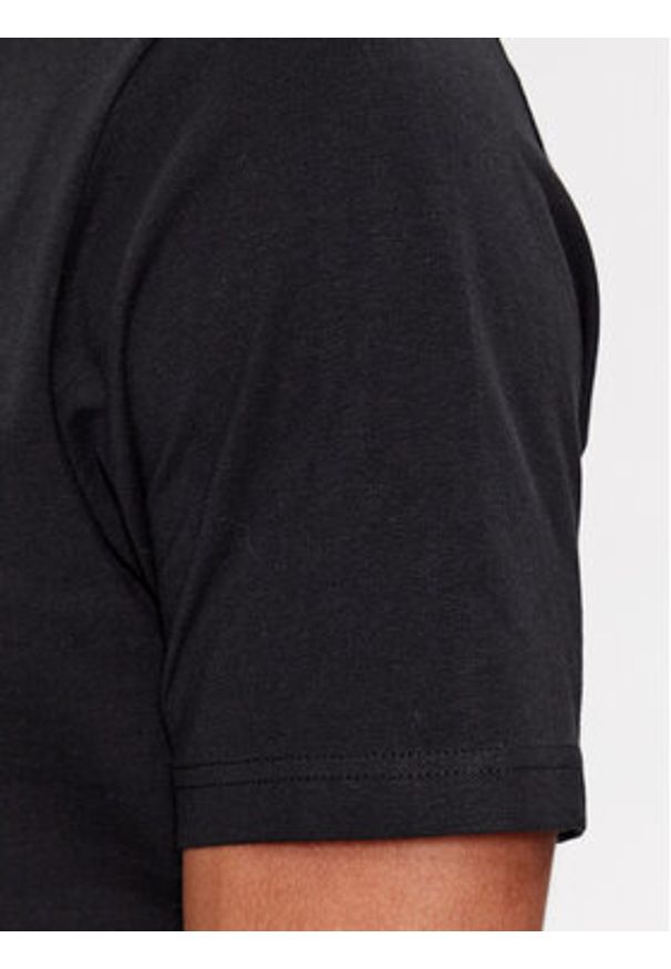Kappa T-Shirt Logo Korpo Cromen 303HZ70 Czarny Regular Fit. Kolor: czarny. Materiał: bawełna