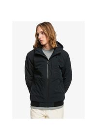 Kurtka turystyczna męska Quiksilver New Brook. Typ kołnierza: kaptur. Kolor: czarny. Materiał: poliester. Sezon: zima. Sport: narciarstwo #1