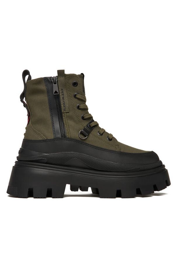 Palladium Trzewiki Pallasquad Zip Tx 99532-325-M Zielony. Kolor: zielony. Materiał: materiał