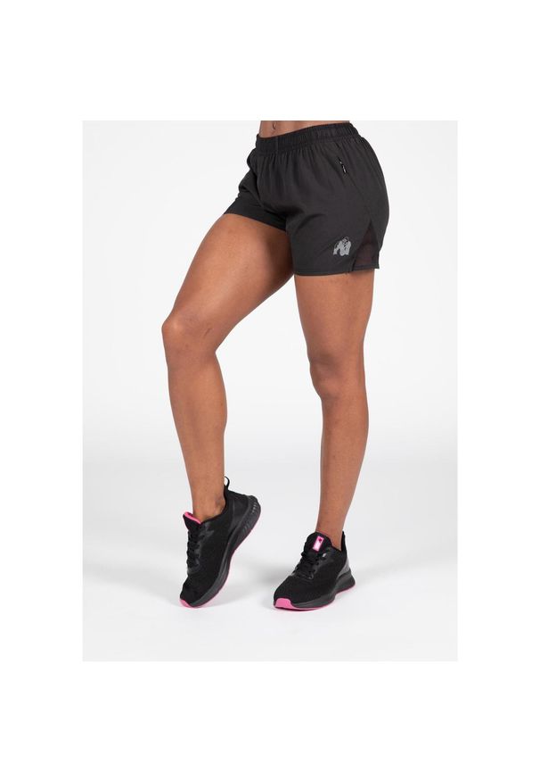 GORILLA WEAR - Santa Ana Szorty - Czarny. Kolor: czarny. Sport: fitness