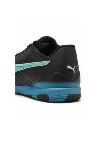 Puma - Halowe buty piłkarskie IBERO IV PUMA Black Aquatic Tropical Blue White Green. Kolor: biały, wielokolorowy, niebieski, czarny. Sport: piłka nożna