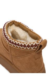 Badura Śniegowce EO-ANGIE-TS6290 Brązowy. Kolor: brązowy. Materiał: zamsz, skóra #7