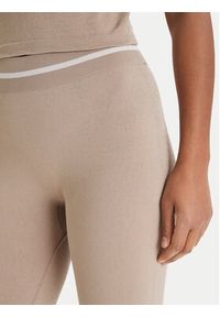 Guess Legginsy V6RB05 Z4692 Beżowy Slim Fit. Kolor: beżowy. Materiał: syntetyk #2