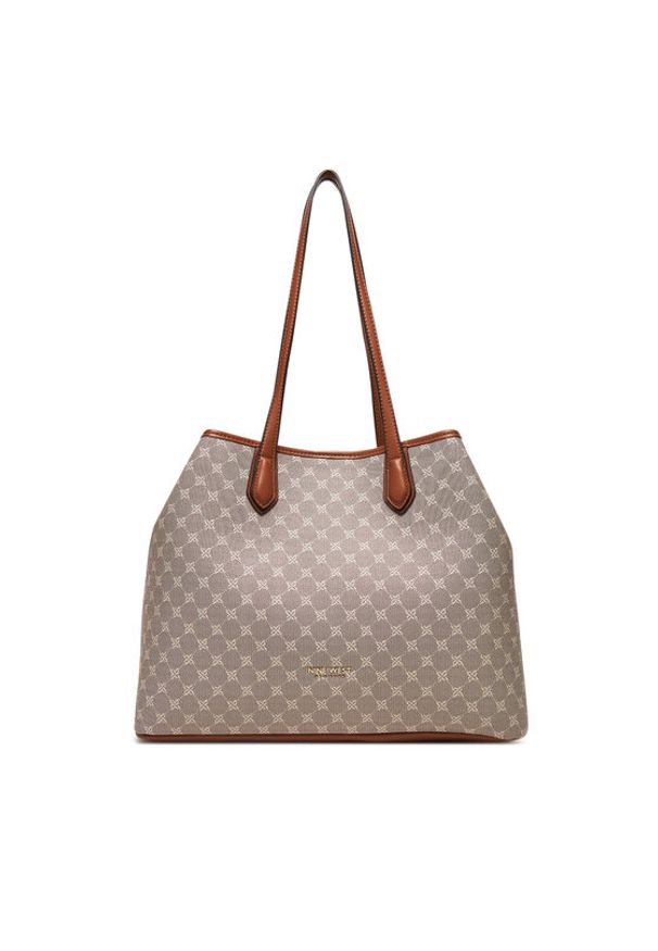 Nine West Torebka JH6777-NW Beżowy. Kolor: beżowy