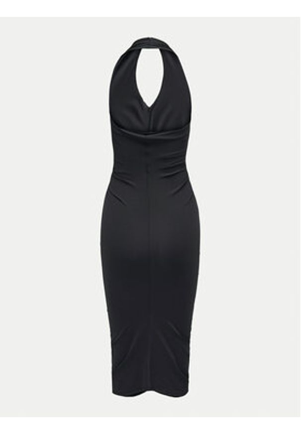 only - ONLY Sukienka koktajlowa Lea 15333223 Czarny Slim Fit. Kolor: czarny. Materiał: syntetyk. Styl: wizytowy