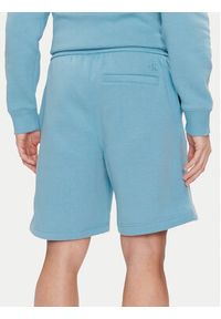 Calvin Klein Jeans Szorty sportowe Monologo J30J325131 Niebieski Regular Fit. Kolor: niebieski. Materiał: bawełna, syntetyk. Styl: sportowy #2