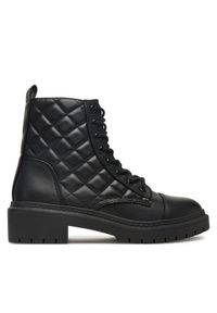Aldo Botki Goer 14115034 Czarny. Kolor: czarny. Materiał: skóra