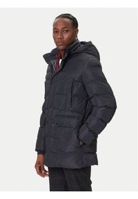 Geox Kurtka zimowa Leitan M5628B T3266 F9112 Czarny Regular Fit. Kolor: czarny. Materiał: syntetyk. Sezon: zima #1