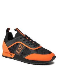 EA7 Emporio Armani Sneakersy X8X027 XK050 T669 Czarny. Kolor: czarny #6