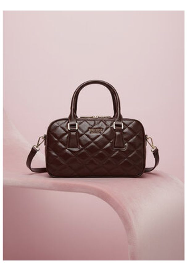 Nine West Torebka CEO-STACY-LA374-4067 Brązowy. Kolor: brązowy