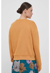 Pepe Jeans bluza damska kolor pomarańczowy z aplikacją. Kolor: pomarańczowy. Wzór: aplikacja. Styl: klasyczny #5