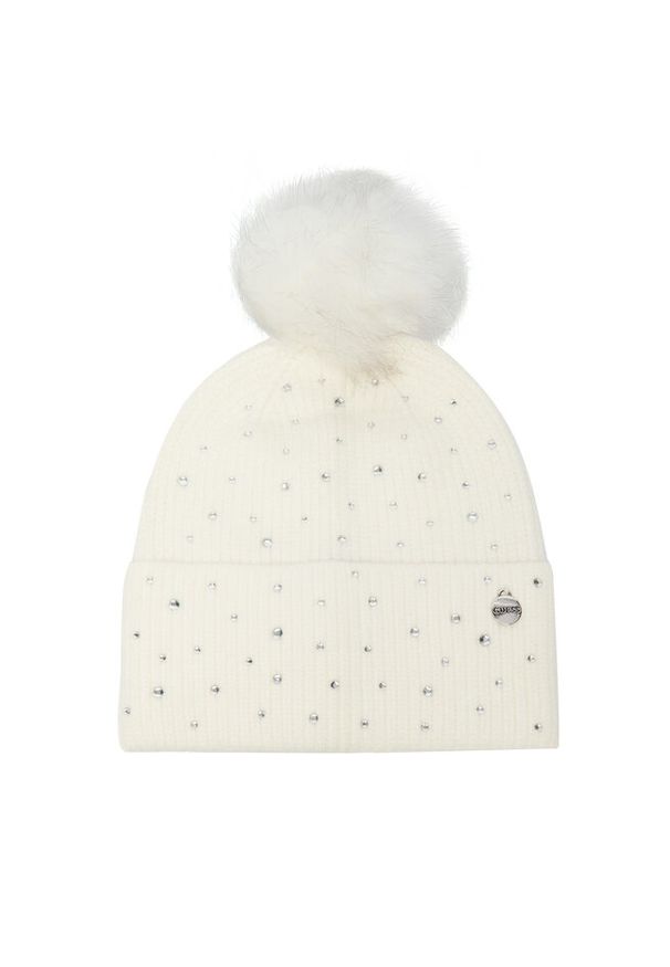 Czapka Guess. Kolor: biały