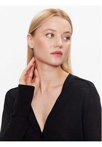 Calvin Klein Kardigan K20K205778 Czarny Slim Fit. Kolor: czarny. Materiał: wełna #3