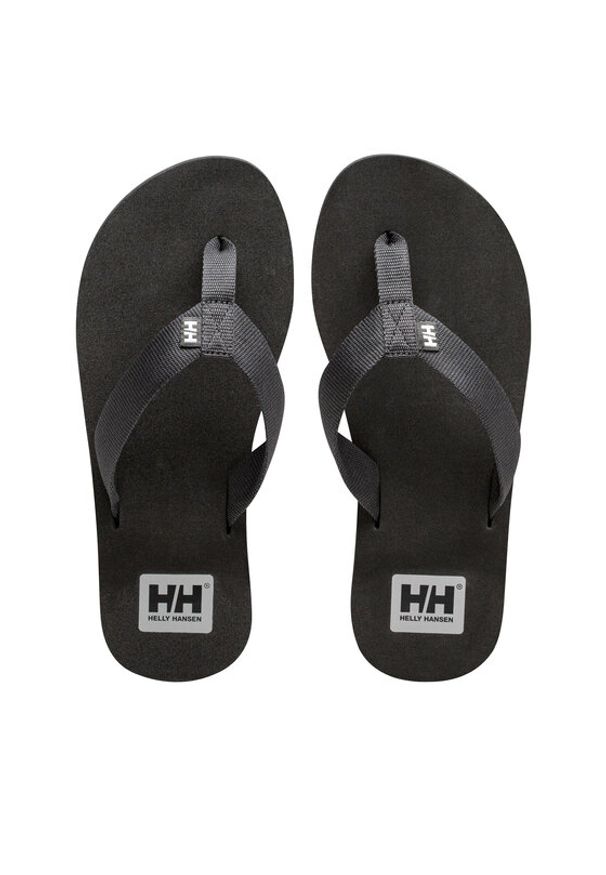 Helly Hansen Japonki W Logo Sandal 2 11957 Czarny. Kolor: czarny. Materiał: materiał