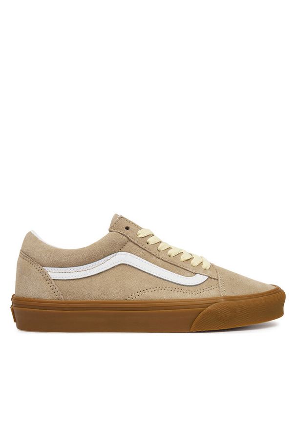 Sneakersy Vans. Kolor: szary. Model: Vans Old Skool