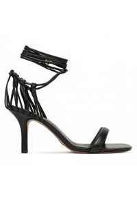 Patrizia Pepe Sandały 8X0103/L026-K103 Czarny. Kolor: czarny. Materiał: skóra #1
