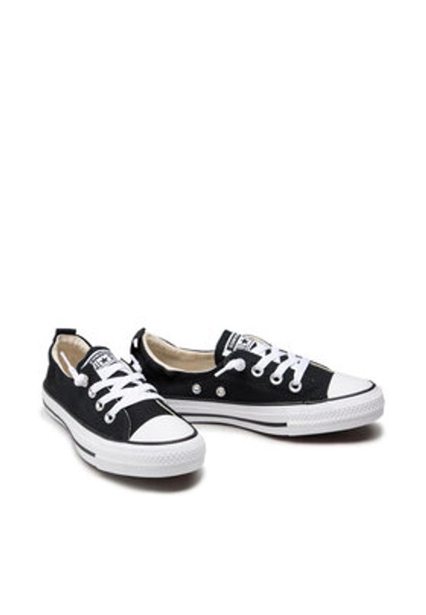 Converse Trampki Chuck Taylor All Star Shoreline Slip 537081C Czarny. Kolor: czarny. Materiał: materiał