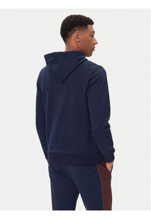 Lacoste Bluza SH5913 Granatowy Regular Fit. Kolor: niebieski. Materiał: bawełna