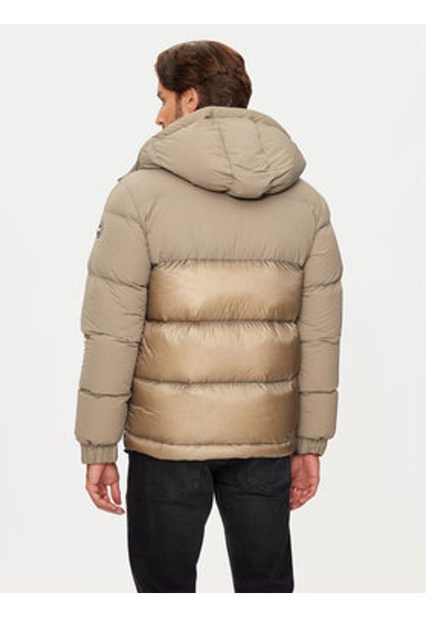 Colmar Kurtka puchowa 1224 5YP Beżowy Regular Fit. Kolor: beżowy. Materiał: syntetyk
