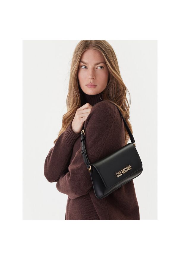 Love Moschino - Torebka LOVE MOSCHINO. Kolor: czarny