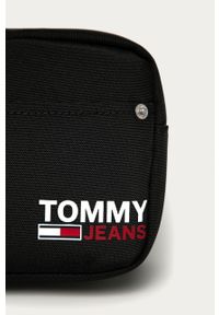 Tommy Jeans - Kosmetyczka. Kolor: czarny. Materiał: poliester, materiał. Wzór: nadruk #3