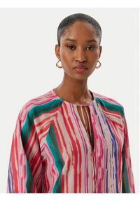 LOLA CASADEMUNT Sukienka letnia LS2616154 Różowy jasny Regular Fit. Kolor: różowy. Materiał: bawełna. Sezon: lato #2