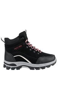 Aulp - Buty trekkingowe damskie AULP VORRA czarne. Kolor: czarny. Styl: sportowy