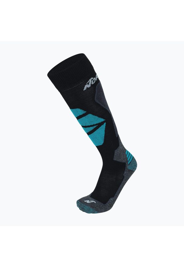 NORDICA - Skarpety narciarskie damskie Nordica High Performance W. Kolor: wielokolorowy, zielony, szary, czarny, brązowy. Sport: narciarstwo