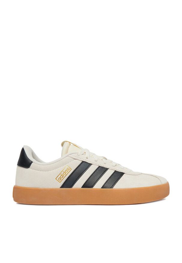 Adidas - adidas Sneakersy CEO-VL COURT 3.0 KI6728 Kremowy. Kolor: kremowy. Materiał: zamsz, skóra