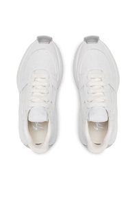 Giuseppe Zanotti Sneakersy RS20029 002 Biały. Kolor: biały. Materiał: skóra