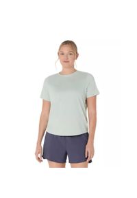 Koszulka damska Asics. Kolor: szary. Materiał: materiał #1